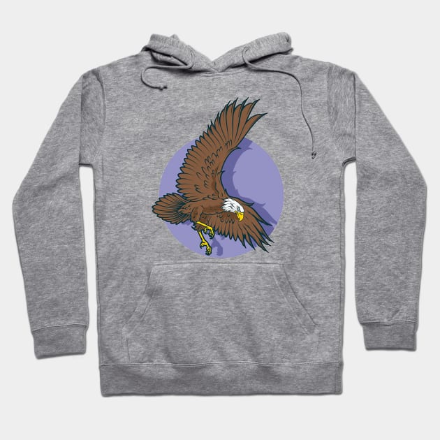 Flying eagle Hoodie by Unknownvirtuoso